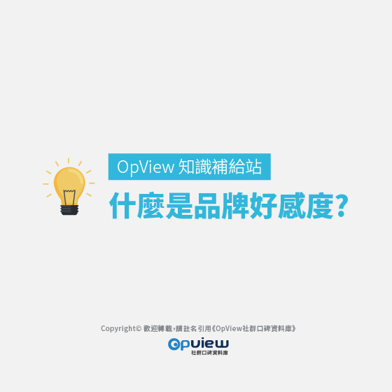 OpView品牌好感度